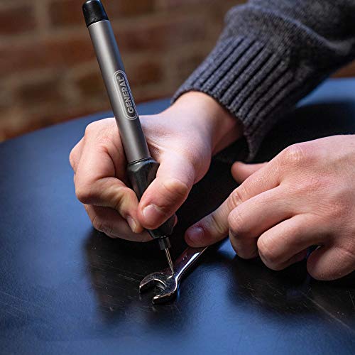 General Tools Cordless Engraving Pen for Metal - Diamond Tip Etching Tool for Engraving Toys, Sporting Goods, & Glass Gifts