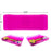Emraw School Pencil Box - Multipurpose Ruler Length Utility Box, Pencil Box for Girls and Boys Pencils Box to Store pens and Pencils, Durable Plastic Box & Plastic Pencil Holder (4-Pack)