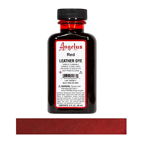 Angelus Leather Dye Red