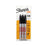 SHARPIE 13763PP Industrial Fine Point Permanent Marker, Withstand Up To 500F, Designed for Industrial and Laboratory Users, Black Color, 1 Blister with 3 Markers