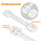 Child Safety Cabinet Locks - (10 Pack) Baby Proofing Latches to Drawer Door Fridge Oven Toilet Seat Kitchen Cupboard Appliance Trash Can with 3M Adhesive - Adjustable Strap No Drill No Tool