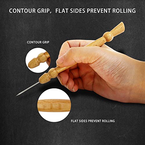 Stiletto & Pressing Tool, Precision Stiletto Handy for Getting Seams to Lay Correctly, Stiletto Quilting Tool for Sewing Kit Products