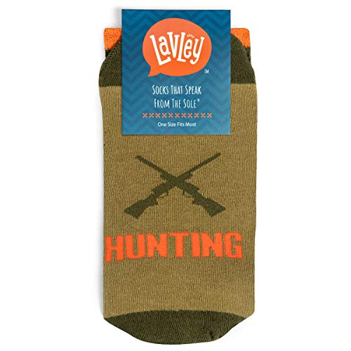 I'd Rather Be - Funny Socks Novelty Gift For Men, Women and Teens (Hunting) One Size