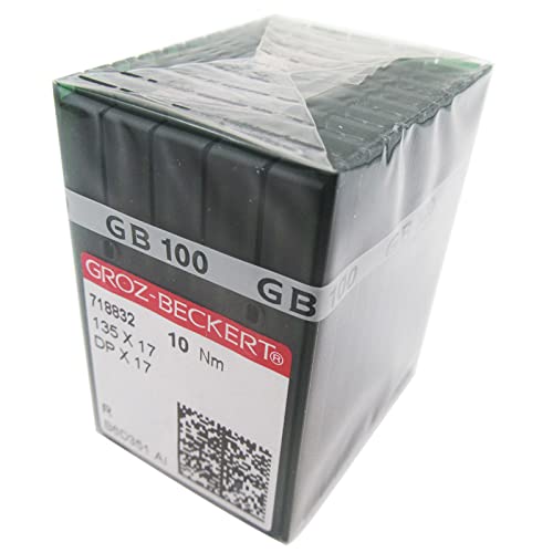 GROZ-BECKERT Needle in CKPSMS Clear Plastic Box- 100 Groz-Beckert 135X17 DPX17 SY3355 for Industrial Walking Foot Machine Needles (23/160)