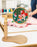 QWORK Embroidery Stands, Beech Wood Embroidery Hoop Stand, Adjustable Rotating Cross Stitch Stand Lap, Hands-Free Embroidery Frame Stand for Art Craft Sewing Projects