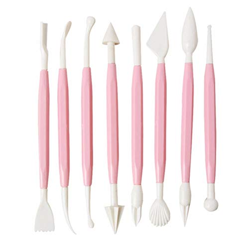 32 Pcs Clay Fondant Extruder Cake Decorating Supplies Sugar Modeling Tool, Clay Extruder Gun with 20 Tips Sugar Paste Extruder, Ball Stylus Dotting Tool & Cake Crafts Clay Sculpting Tools