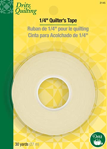 Dritz 3145 Quilter's Tape, 1/4-Inch x 30-Yards