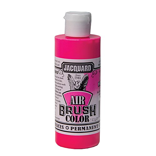 Jacquard Airbrush Color 4Oz Fluorescent Hot Pink