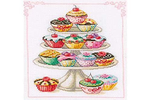 Vervaco Cupcakes - Cross Stitch Kit