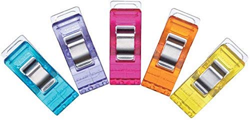 Clover 10-Piece Wonder Clips, Classic, Colors May Vary
