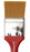 da Vinci Watercolor Series 5080 CosmoTop Spin Paint Brush, Wash Synthetic with Red Handle, Size 40 (5080-40)