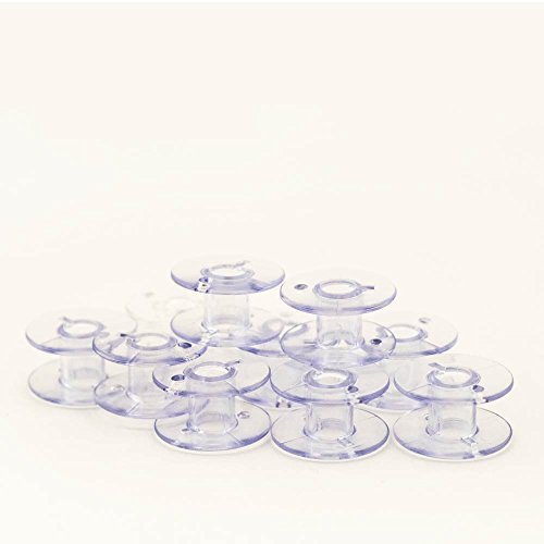 Ever Sewn Sewing Machine Bobbins 10 Pack, Clear, 10 Piece