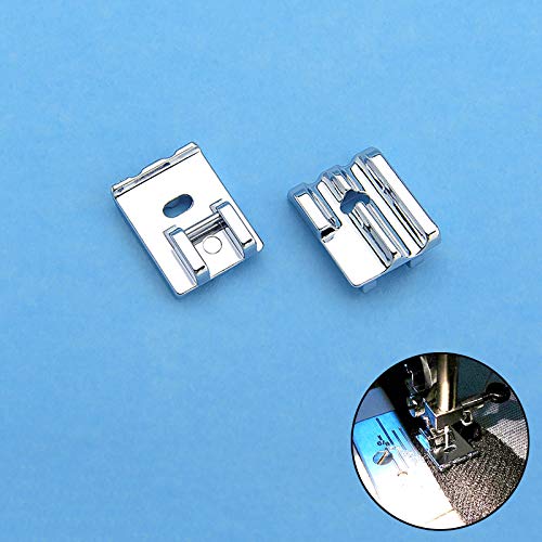 VANICE Piping Sewing Machine Presser Foot - Fits All Low Shank Snap-On Singer, Brother, Babylock, Euro-Pro, Janome, Kenmore, White, Juki, New Home, Simplicity, Elna and More