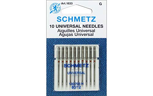 Schmetz Universal Needle Size 80/12 10pc