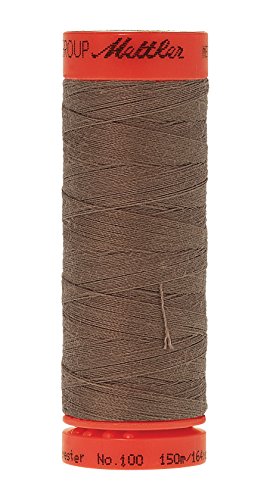 Mettler 100% Core Spun Polyester Metrosene, 165 yd, Khaki