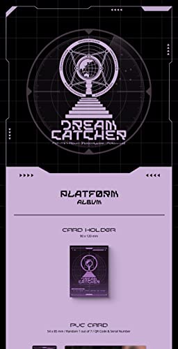 DREAMCATCHER Apocalypse : Follow us 7th Mini Album Platform Version Card hodler+PVC card+Accordion lyric sheet+Photocard+Sticker+Tracking