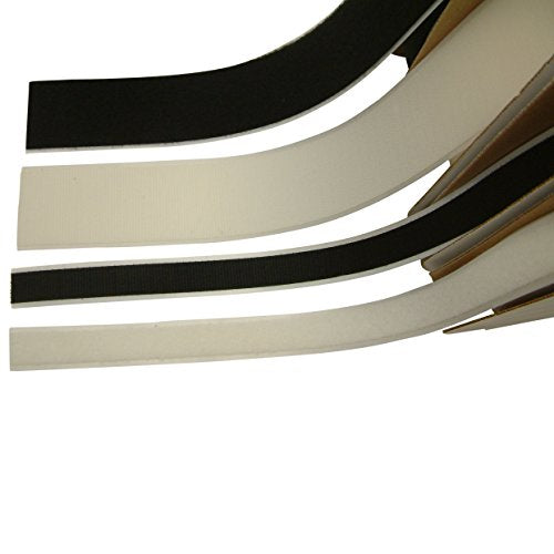 Velcro USA LOOP 71/WI125 70/71 Texacro Adhesive-Backed Loop-Side Only: 1" x 75 ft. Loop-side only, White