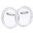 Aboat 25 Sets 1.5 inch Design a Button Clear Acrylic Button Badges Kit with Pins for DIY Crafts and Craft Activities (1.5 Inch)