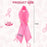 Pink Ribbon Pins Breast Cancer Pins Awareness Pink Ribbons Satin Pins Safety Pins for Breast Cancer Pins Charity Event Survivors Sport Gatherings Supplies (100 Pieces)