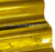 VViViD Chrome Gold Gloss DECO65 Permanent Adhesive Craft Vinyl for Cricut, Silhouette & Cameo (50ft x 11.8" Bulk Roll)