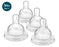 Philips AVENT Anti-Colic Baby Bottle Flow 2 Nipple, 4pk, SCY762/04