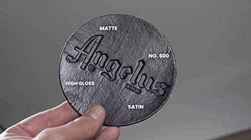 Angelus Brand Acrylic Leather Paint High Gloss Finisher No. 610 - 4oz, Packaging may vary