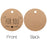 for You Tag,100PCS Kraft Paper Gift Tag,Price Tag with 66 Feet String for Craft Projects and Wedding Party Favors