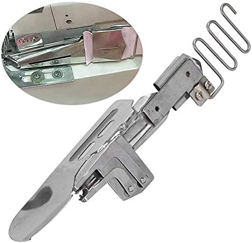 Industrial Sewing Machine Flat Seamer Folder Binding Attachment Tape Binder(1-5/8"-5/8")