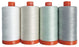 Aurifil USA Modern Shirtings by Victoria Findlay Wolfe 50wt 4 Large Spools Thread Set, Assorted Colors