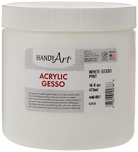 Handy Art Student Acrylic 16 ounce, White Gesso