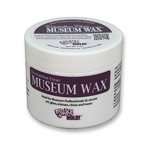 Quakehold! 66111 Museum Wax, 2 Ounce, Clear (4 Pack)
