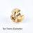 CRASPIRE Peacock Wax Seal Stamp Head Replacement Bird Removable Sealing Brass Stamp Head Olny Replacement Brass Head for Creative Gift Envelopes Invitations Cards Decoration