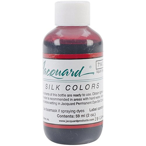 Jacquard Products Jacquard Silk Colors Dyes, 2-Ounce, Carmine Red