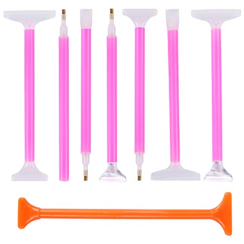 8 Packs 5D Diamond Art Painting Embroidery Art Pen Tool for DIY Crafts Making