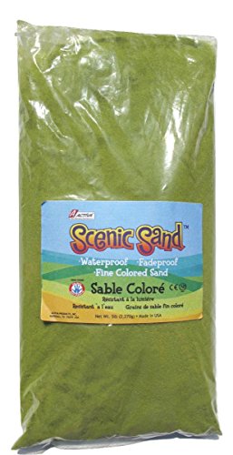 Activa Bag of Colored Scenic Sand 5 lb- Sage