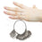 Holyangtech Ring Sizer Measurement Finger Ring Gauge Measurer/Mandrel Silver Finger Sizer Ruler Finger Sizing Tools US Sizes 0-13 (Metal Ring Sizer Kits)
