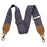 Purse Strap, 2" Cowhide Head Wide Shoulder Strap Adjustable Replacement,Retro Jacquard Embroidery Multi-Pattern Crossbody Bag Straps for Handbag,Crossbody Bags,Shoulder Bags(Vintage Purple)