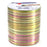 Morex Ribbon Pearl Raffia Fabric Ribbon Spool, 55-Yard, Multi Color (138-698)