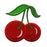 Cute Cherry DIY Applique Embroidered Sew Iron on Patch CR-001