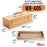 US Art Supply Artist Wood Pastel, Pen, Marker Storage Box with Drawer(s) (Medium Tool Box)