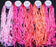 New ThreadNanny 5 Spools of 100% Pure Silk Ribbons - Pink Tones - 50 MTS x 4mm