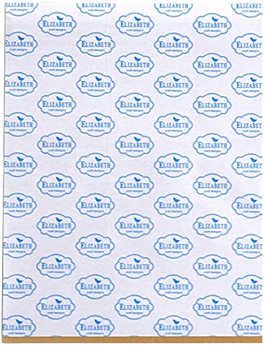 Elizabeth Craft Designs Clear Double-Sided Adhesive, 8.5 by 11-Inch, 5-Pack