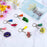 200Pcs Blank Keychains for Vinyl, Acrylic Keychain Blanks Bulk with 5 Shapes Clear Acrylic Disc Leather Tassel Charms Key Chains Jump Ring for DIY Craft Ornament Engrave Painting