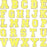 26 Pieces Chenille Letter Patches Iron On Letters Patch Varsity Letter Patches Glitter Chenille Patches A-Z Patch Embroidered Patch Gold Border Sew On Patches for Clothing Hat Shirt Bag (Yellow)