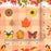 200 Pcs Thanksgiving Buttons for Crafts - Fall Pumpkins Sunflowers Shaped Thanksgiving Day Wooden Orange Buttons for Sewing Clothes Accessories Scrapbooking DIY Decorative Embellishments