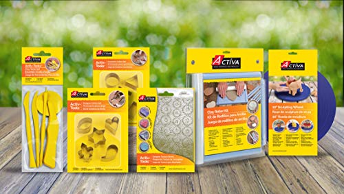 ACTIVA Activ-Tools Clay Sculpture Tools, set of 4