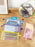 JARLINK 20 Pack 10 Colors Zipper Mesh Pouch, Pencil Pouch Pen Bag Multipurpose Travel Bags for Office Supplies Cosmetics Travel Accessories Multicolor