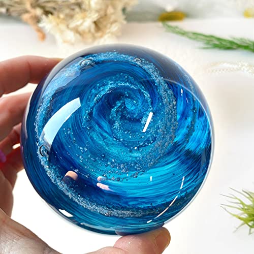 Sphere Resin Mold, Funstorm Seamless Sphere Molds, 8 Sizes( 3.5", 3", 2.5", 2", 1.5", 1.3", 0.9",0.78"), Silicone Molds for Epoxy Resin, Round Ball Orbs Epoxy Mold for Jewelry, Pendants,Home Decor