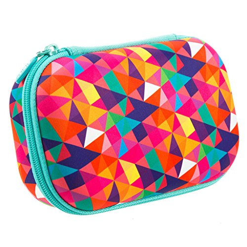 ZIPIT Colorz Large Pencil Box for Girls & Boys, Holds Up to 60 Pens, Sturdy Storage Container for School and Office Supplies, Secure Zipper Closure
