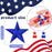 120 Pieces Independence Day Signs Patriotic Stars Iron on Patches Applique Patch with Star Embroidered Applique Red Blue White Star Patches Adhesive Iron on Stars for 4th of July